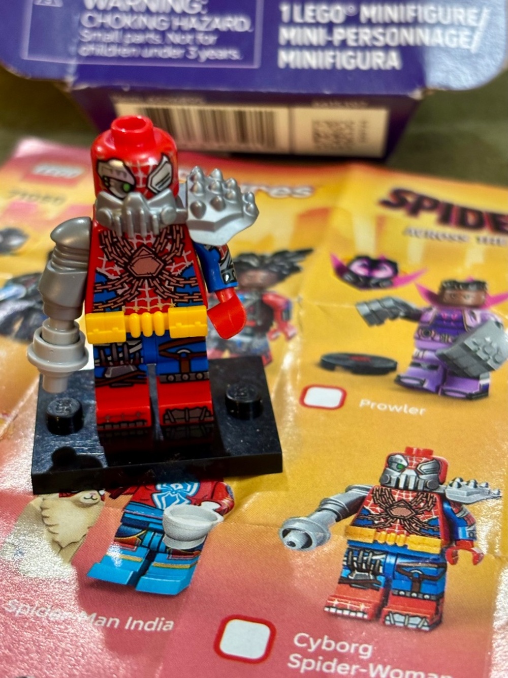 Cyborg Spider-Woman/Petra Parker colspi-7 Spider-Man Across the Spider-Verse